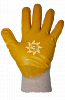 Перчатки нитриловые "Нитрил лайт" манжет резинка (желт облив) фото 2