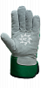 Перчатки спилковые комбинированные Докер со спилковым наладонником (утепленные халофайбер) фото 2
