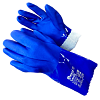 Sandy Перчатки МБС интерлок с полным покрытием ПВХ синего цвета р.10(XL) фото 2