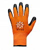 Перчатки нейлоновые с нитриловым покрытием №105 (оранжевые) ТМ "Энергия" фото 4