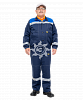 Костюм "Мастер-2", с СОП, куртка+п/к, т.синий/василек фото 2